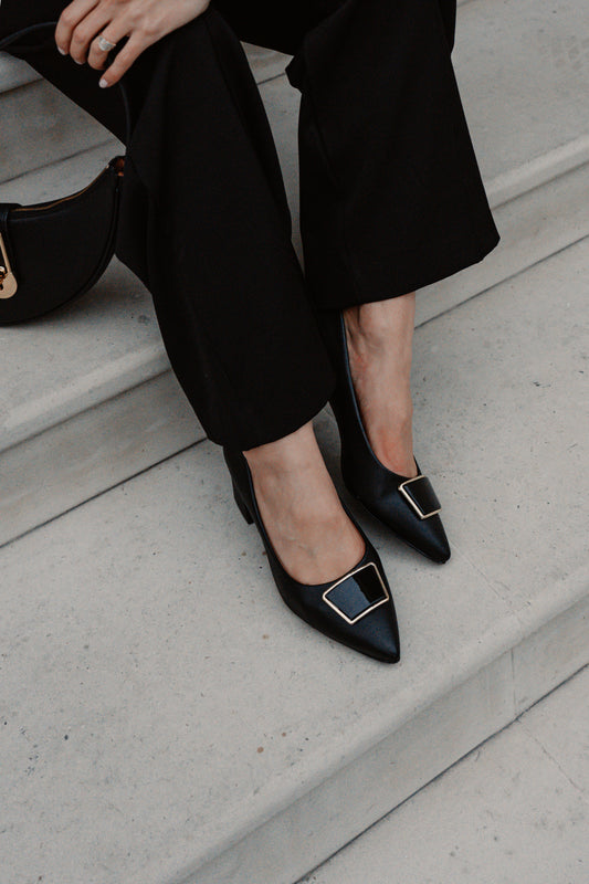 Elan Studio Heel - Matte Black