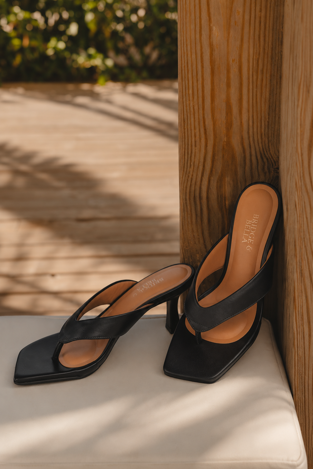 Gigi Kitten Sandal - Black