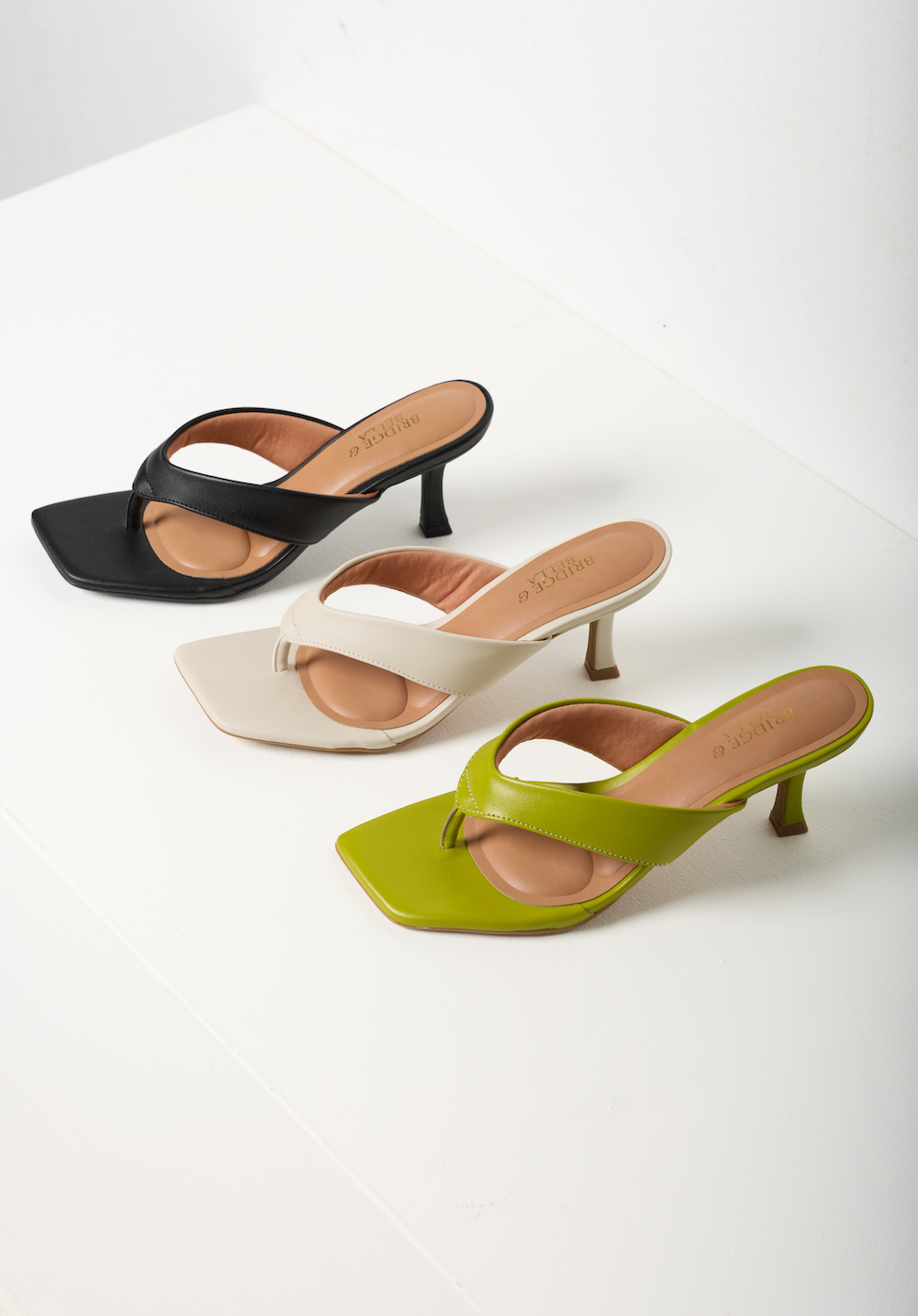 Gigi Kitten Sandal - Ivory