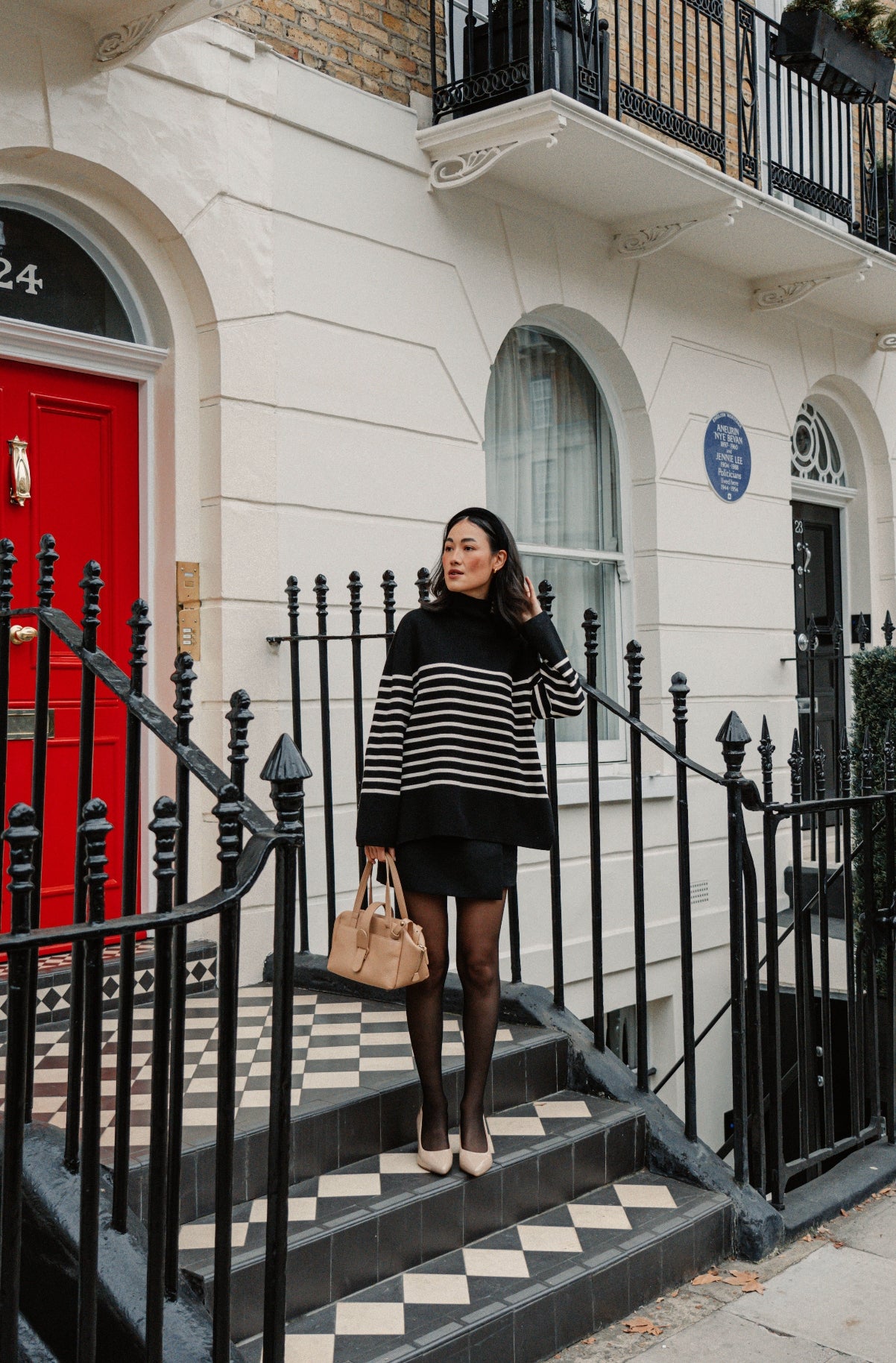 Luna Cushion Heel - Patent Nude