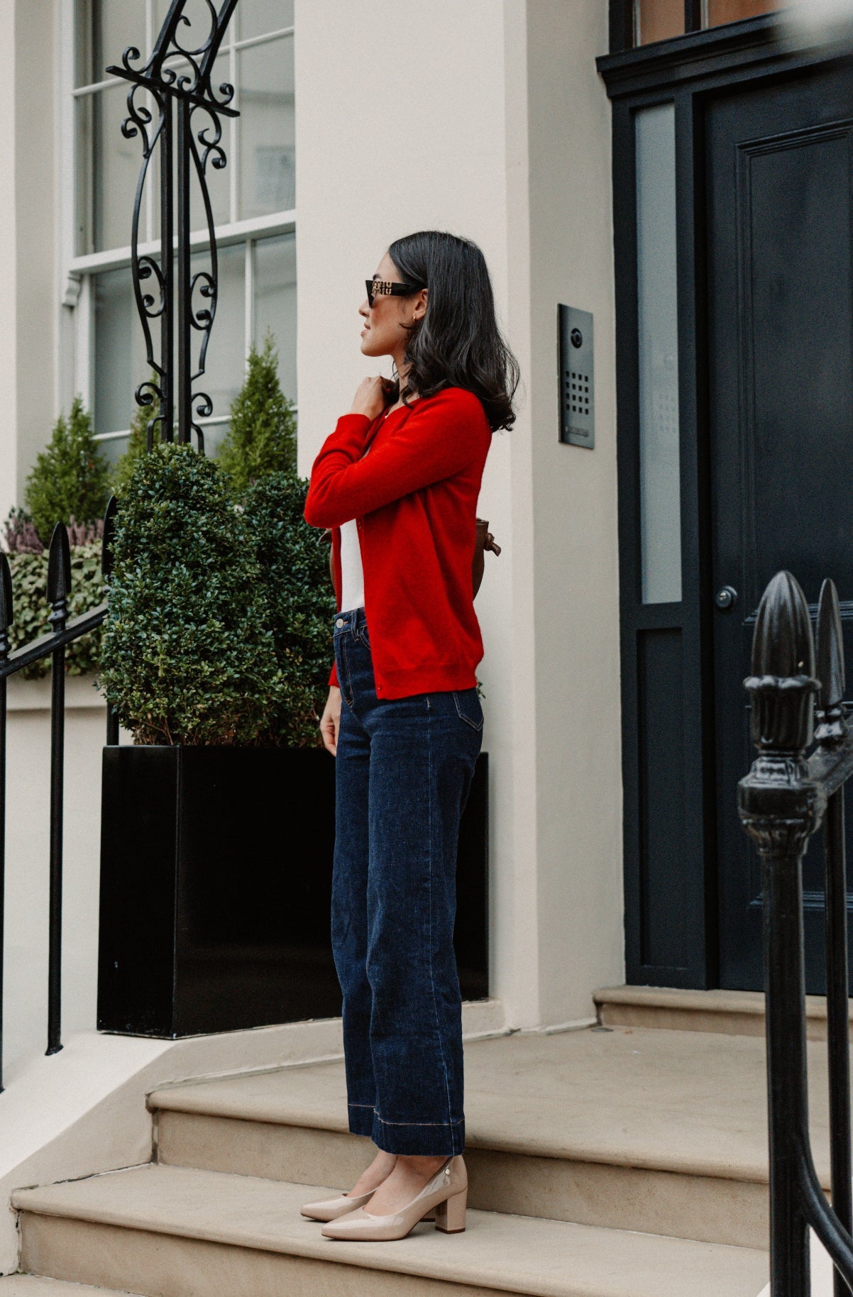 Luna Cushion Heel - Patent Nude