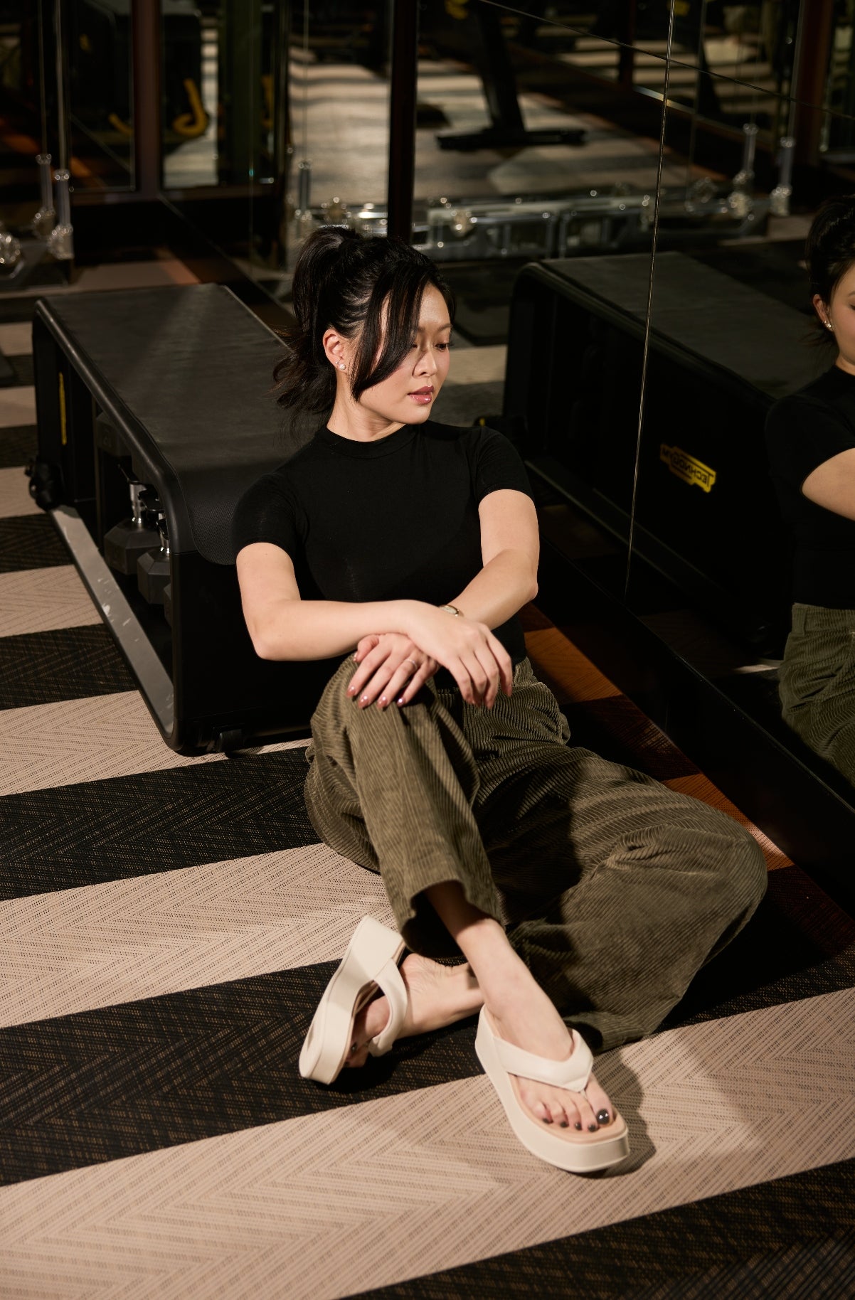 Gwen Slides - Ivory
